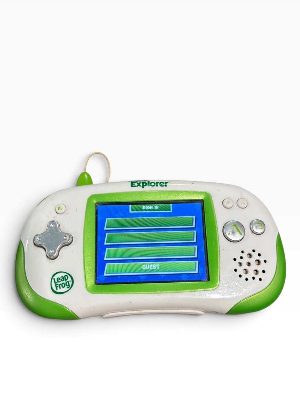 Leapfrog Leapster Explorer Hand Held Learning Video Game System And Game